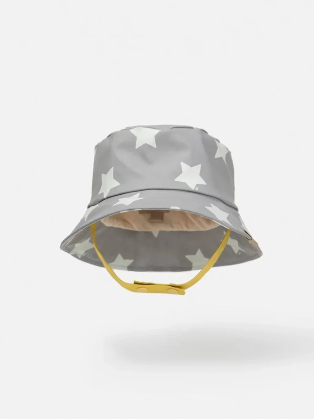 NWT 7am enfant Rain Bucket Hat in Rainy Stars Yellow